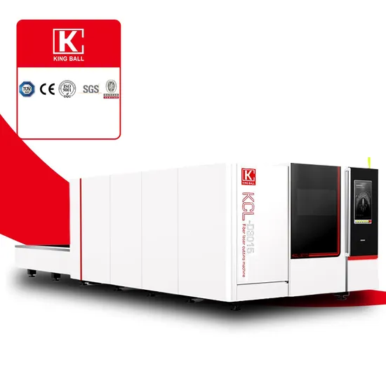 Macchina per il taglio laser in fibra di lamiera o tubo CNC in acciaio inossidabile Kcl-D in alluminio rame